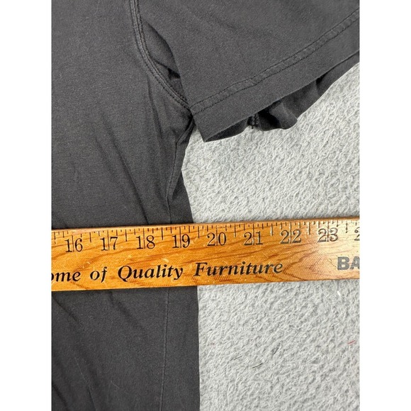 Columbus Crew T-Shirt Adult Large Black Crew Neck Short Sleeve Tee Mens Homage - Picture 6 of 8